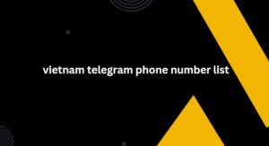 vietnam telegram phone number list